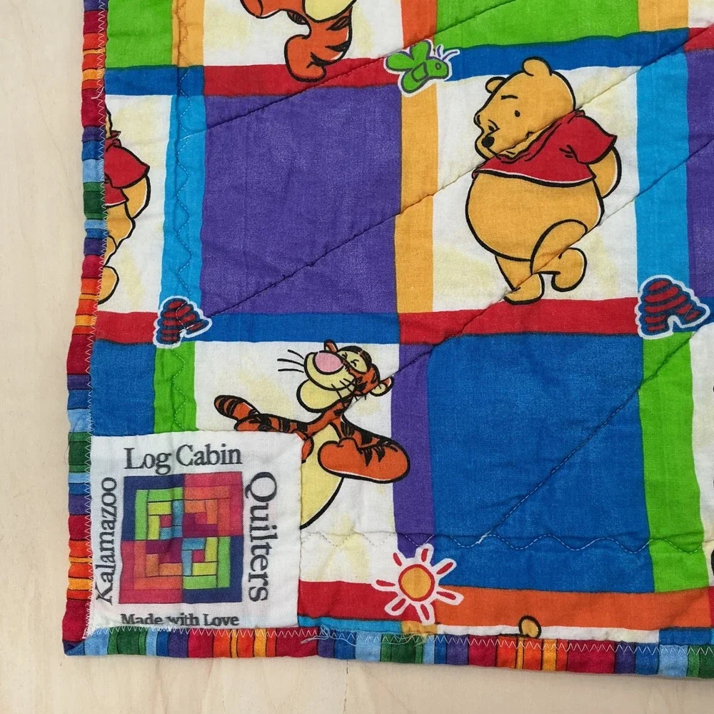 Kalamazoo Log Cabin Quilters Winnie the Pooh Quilt 29x41